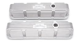 Edelbrock Cast Aluminum Valve Covers 92-03 Magnum V8 5.2L, 5.9L - Click Image to Close